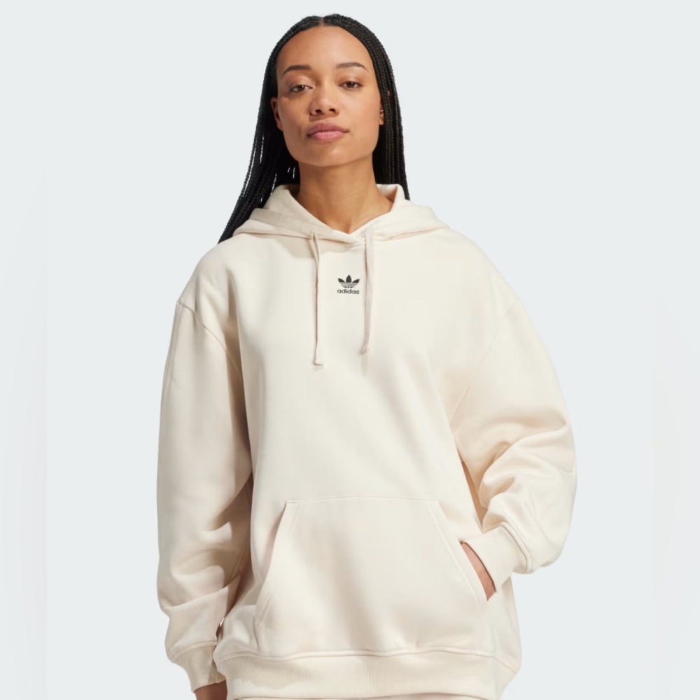 Adidas Essentials Oversized Fleece Hoodie
